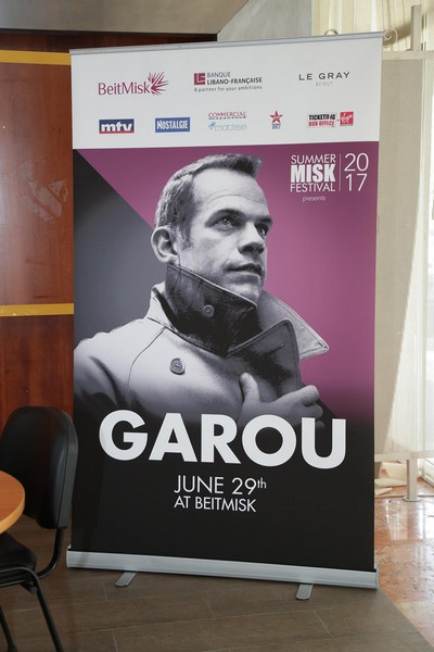 Garou and Marcel Khalife at Summer Misk Festival